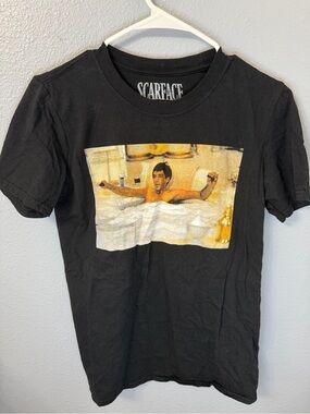 Scarface Black Short-Sleeve Graphic Tee